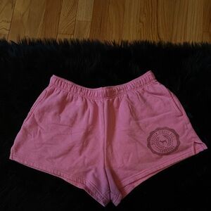 PINK Victoria's Secret Athletic Shorts in Light Pink
